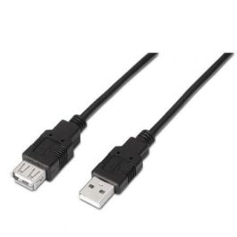 Aisens Cable Prolongador USB 2.0 Tipo A-M - A-H Negro 3,0 Metros Precio: 1.49999949. SKU: S5617187