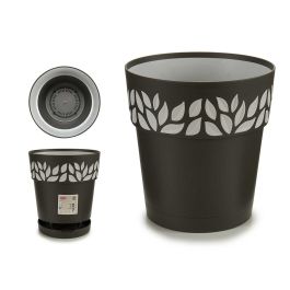 Stefanplast Maceta Plástico Cloe Antracita 20 cm (Set de 12) Precio: 31.89000012. SKU: S3603242