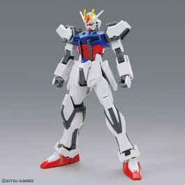 BANDAI HOBBY Figura Strike Gundam Mobile Suit Gundam SEED Entry Grade 1/144 Compatible con Action Base