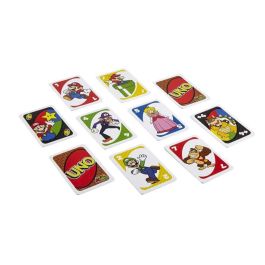 Mattel Juego de Cartas Uno Super Mario Bros. para 2-10 Jugadores, Edad 5+ (Español/Portugués)