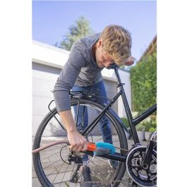 Gardena 18848-20 Cepillo para Bicicletas Cleansystem, Negro, Verde, Gris, Naranja