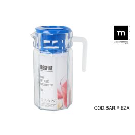 Jarra de vidrio Crossfire 1.5L con tapa - Inde (6 Unidades) Precio: 20.89000023. SKU: B1GFSJB3RT