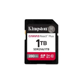 Kingston Canvas React Plus SDXC UHS-II 280R/150W U3 V60 Tarjeta de Memoria 1TB para Full HD/4K