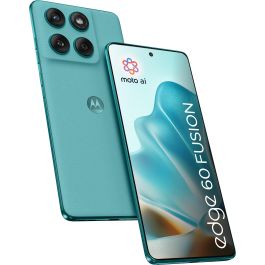Motorola edge 60 fusion 256GB 8GB RAM 5G 6.67" P-OLED 120Hz 50MP Cámara 5200mAh IP68 Turquesa