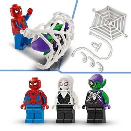 Juego de construccion coche de carreras de spider-man y duende verde venomizado lego marvel Juego de construccion coche de carreras de spider-man y duende verde venomizado lego marvel