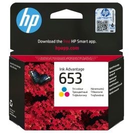 HP Cartucho de Tinta Original Advantage 653 Tricolor Rendimiento Estándar 5ml 200 Páginas Precio: 33.90000009. SKU: B1A7TA4DHY