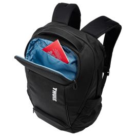 THULE Mochila Accent 28L TACBP2216 Negro, Mochila Urbana Unisex para Portátil hasta 16", Poliéster 100% Reciclado