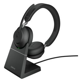Jabra Evolve2 65 Stereo MS Auriculares Diadema Inalámbrico Oficina/Centro de Llamadas Negro Precio: 210.49999982. SKU: S55025415