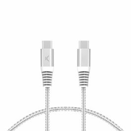 Cable USB-C a USB-C KSIX Blanco Precio: 13.78999974. SKU: B1B6Q3KWCN