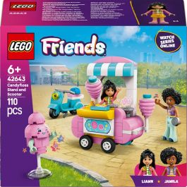 LEGO Friends 42643 - Puesto de Algodón de Azúcar y Moto, Set de Construcción con 2 Minipersonajes y Accesorios. Edad +6 años. Precio: 10.95000027. SKU: B13QHA6RYS