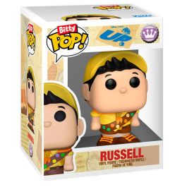 FUNKO Bitty POP! Town Disney Pixar Up - Figura de Russel y la Casa en Estuche Acrílico, 2.3-5.1 cm