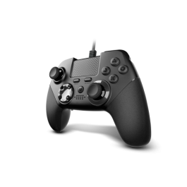 Krom NXKROMKSR Kaiser Gamepad con Cable USB Negro Analógico/Digital para PC, PlayStation 4, PlayStation 3, 12 Botones, Palancas Configurables