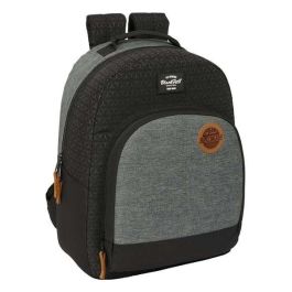 Mochila Escolar BlackFit8 Old school Negro Gris 32 x 42 x 15 cm Precio: 15.49999957. SKU: B1GNWKQY4X