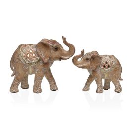 Figura Decorativa Versa Resina Elefante 5 X 11 X 12 CM
