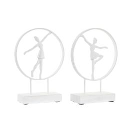 Figura Moderno DKD Home Decor Blanco 9 x 33 x 23 cm (2 Unidades) Precio: 29.88999959. SKU: S3029900
