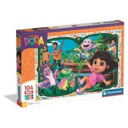 Clementoni CLE8005125250769 Puzzle Maxi Dora la Exploradora 104 piezas