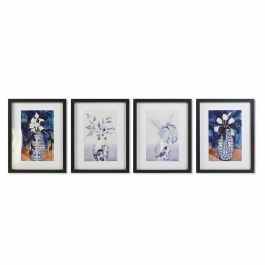 Cuadro Tradicional DKD Home Decor Multicolor 2 x 45 x 35 cm (4 Unidades) Precio: 22.49999961. SKU: B15YJJTF6H