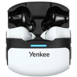 Yenkee Auriculares Inalámbricos Recargables TWS EVEPODS PRO YHP 09BT WE