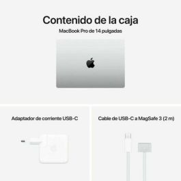 Apple MW2X3Y/A MacBook Pro 14.2" M4 10-Core CPU 16GB RAM 1TB SSD 10-Core GPU Liquid Retina XDR Plata Precio: 2131.78999957. SKU: B1JJ5WLWZ6