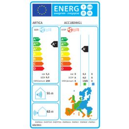 Aire Acondicionado por Conductos Artica ACC18DWG1 Wi-Fi A++