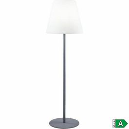 Lumisky Lámpara de pie luminosa de acero y polietileno con control remoto, 150cm de altura, luz blanco frío y alimentación eléctrica.