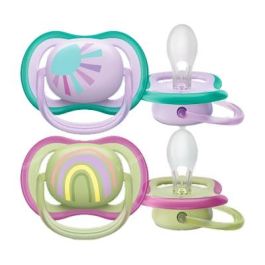 Avent Chupete Ultra Air 0-6 M Niã?A Sol/Arcoiris 2 Uds Scf08 Precio: 11.49999972. SKU: B16EL7WDEF