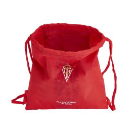 Cartera Escolar Safta Sporting De Gijon Saco Plano 350x400 mm