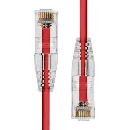 ProXtend Cable Ethernet CAT6 U/UTP Cobre LSZH 3.6mm Ultra Fino con Conectores 50µ Oro y Soporte PoE++ 4 Metros