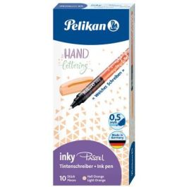 Pelikan Inky 273 Bolígrafo pastel naranja, paquete de 10 unidades en caja Precio: 40.79000024. SKU: B18MD5X4TD
