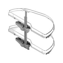 MENAGE CONFORT Dolphin-I Bandeja Deslizante Salvarincones para Mueble de Esquina Acabado Cromo/Blanco Mano Izquierda Puerta 400 Precio: 239.79000034. SKU: B16GW9CRST
