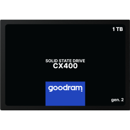 Goodram SSDPR-CX400-01T-G2 Disco Duro Interno Solido 1TB SATA III 2.5" Precio: 150.49999965. SKU: S0228969