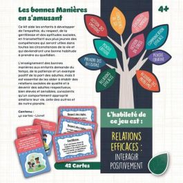 Lisciani Giochi LIS8008324110100 Juego Educativo de Cartas: Buenos Modales y Habilidades para la Vida con Tarjetas Ilustradas