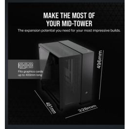 Caja Corsair 6500D Airflow Mid-Tower Negra CC-9011259-WW