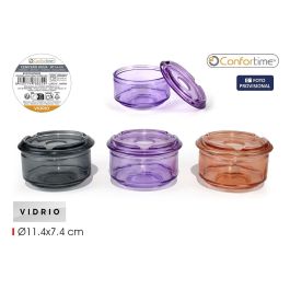 Confortime Cenicero Agua Vidrio Liso 11.4x11.4x7.4 cm Precio: 41.50000041. SKU: B15TJSNT8W