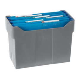 Archivo 2000 Archibox Soporte para carpetas colgantes A4, poliestireno reciclado, capacidad 20 carpetas, gris Precio: 14.69000016. SKU: S8401192