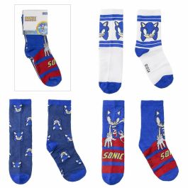 Calcetines Sonic 3 Piezas Precio: 5.50000055. SKU: S0737709