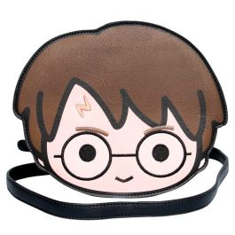 KARACTERMANIA Bolso bandolera Harry Potter Chibi 21cm, bandolera urbana con cremallera y asas ajustables