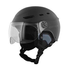 TNB URBAN MOOV Casco protector con visera y orejeras desmontables - NEGRO TALLA M Precio: 44.5000006. SKU: B12G3JGJ37
