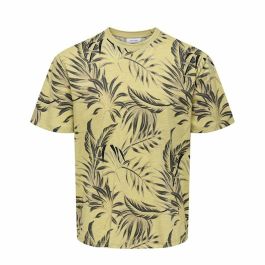 Camiseta de Manga Corta Hombre Only & Sons Onskash Reg Leaf Aop Dorado Precio: 9.78999989. SKU: B16Z2SH586