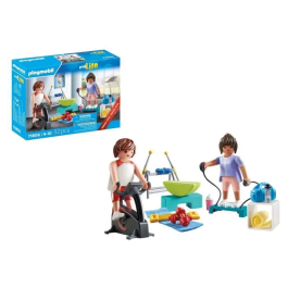 Playmobil Figura Entrenamiento Fitness