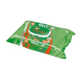 Nayeco Gill'S Toallitas Húmedas XL Higienizantes para Perros, Gatos y Cachorros - 40 Unidades, 30x20cm Precio: 4.49999968. SKU: S7909537
