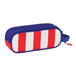 Safta Estuche Escolar Portatodo Doble Cremallera Atlético de Madrid 80x210x60 mm Safta Estuche Escolar Portatodo Doble Cremallera Atlético de Madrid 80x210x60 mm