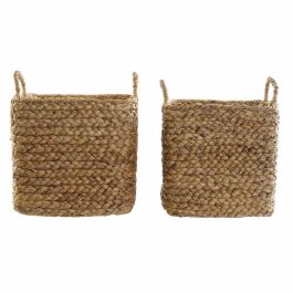 Cesta Balines DKD Home Decor Marron 42 x 39 x 42 cm Set de 2 Precio: 120.69000042. SKU: B1DQ5LD5R5