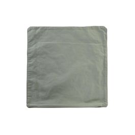 DKD Home Decor Funda Cojín Decorativa Verde Menta de Poliéster 50 x 50 cm con Cierre de Cremallera