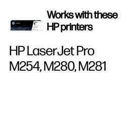 HP Toner Negro LaserJet Nº 203A para M254, M280