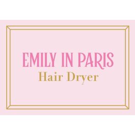 Inde - Secador de Pelo Plegable Emily in Paris - 7,5 x 18,5 x 21,5 cm (6 Unidades)