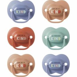 Chupetes - TOMMEE TIPPEE - ANYTIME - 18-36 Meses - Juego de 6 - Forma Ortodoncia Simétrica, - Silicona sin BPA Chupetes - TOMMEE TIPPEE - ANYTIME - 18-36 Meses - Juego de 6 - Forma Ortodoncia Simétrica, - Silicona sin BPA