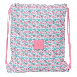 Bolsa Mochila con Cuerdas Moos Flores Multicolor 35 x 40 x 1 cm Precio: 2.8900003. SKU: B15QYW8322