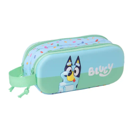 Safta Portatodo Doble 3D Bluey 21x8x6 cm Precio: 6.50000021. SKU: B1HMA8TTEK