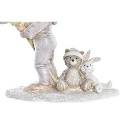 Figura Navidad Moderna DKD Home Decor Rosa Gris 5.5 x 12 x 11 cm (2 Unidades) Figura Navidad Moderna DKD Home Decor Rosa Gris 5.5 x 12 x 11 cm (2 Unidades)
